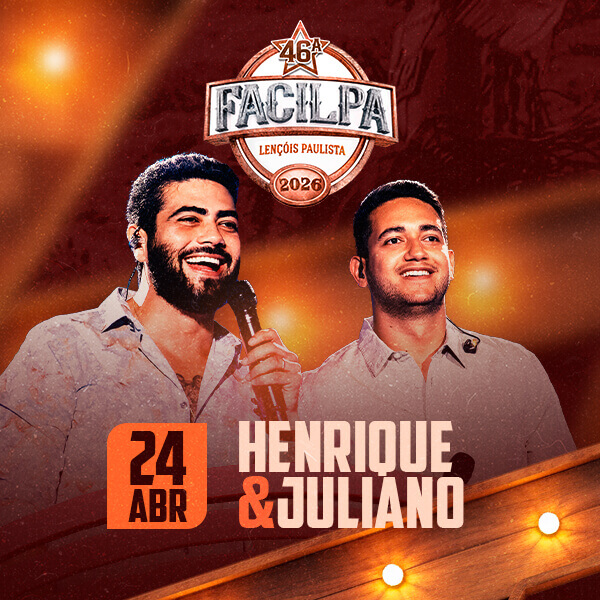 Henrique e Juliano - 46ª Facilpa - Lençóis Paulista