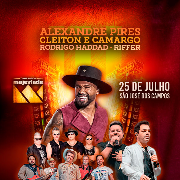 Churrasco Majestade 2026 em Sao Jose dos Campos