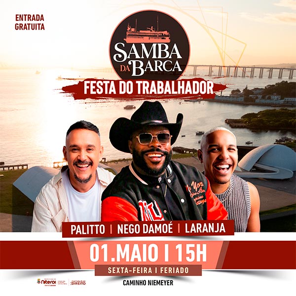 Samba da Barca - Festa do Trabalhador em Niteroi