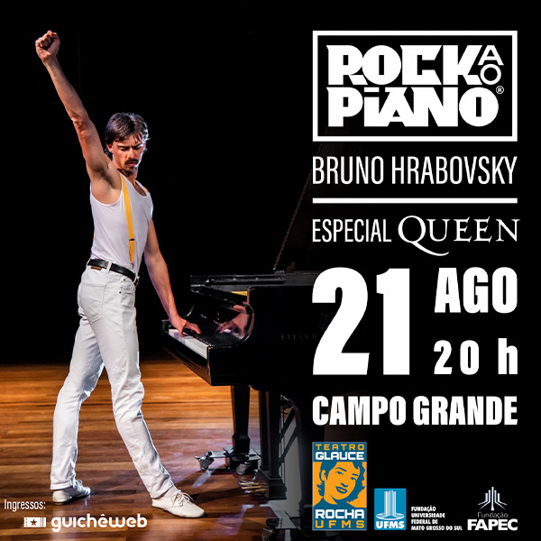 Rock ao Piano - Especial Queen em Campo Grande