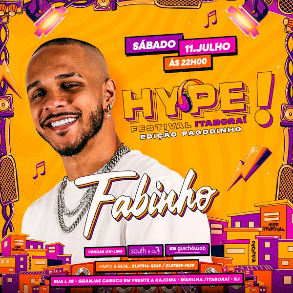 Hype Festival - Edição Pagodinho - Fabinho em Itaborai