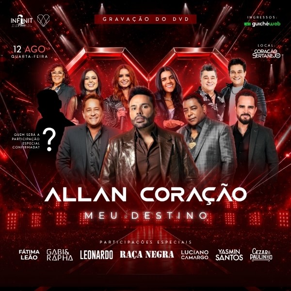 Gravação DVD - Allan Coração em Sao Paulo