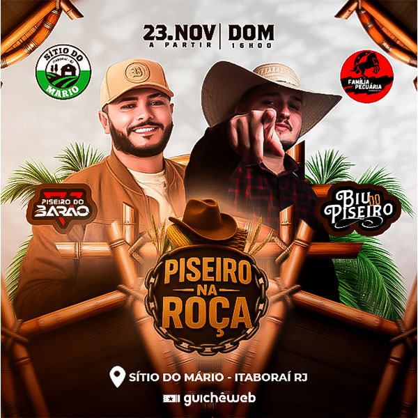 Piseiro na Roça em Itaborai