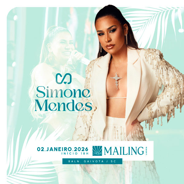 Mailing Lagoa - Simone Mendes em Balneário Gaivota