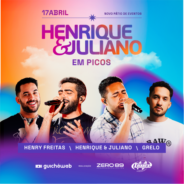 Henrique e Juliano em Picos