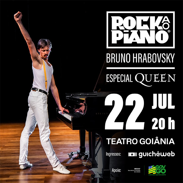 Rock ao Piano - Especial Queen em Goiania