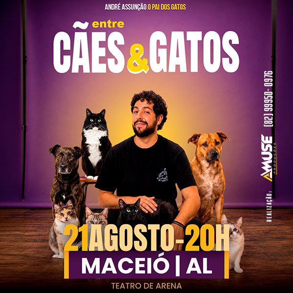 Entre Cães e Gatos em Maceio