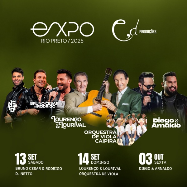 Expo Rio Preto - Bruno César e Rodrigo em São Jose Do Rio Preto