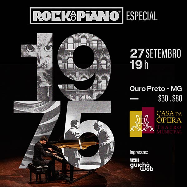 Rock ao Piano - Especial 1975  - Sessão Extra em Ouro Preto