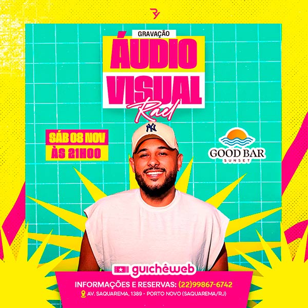 Gravação Audiovisual - Rael em Saquarema