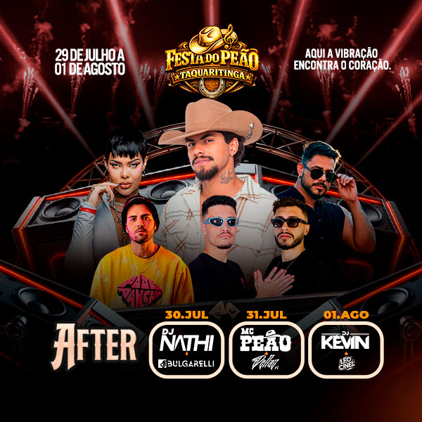 After Rodeio de em Taquaritinga - Dj Nathi