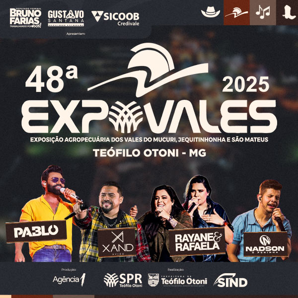 48ª Expovales 2025 - Pablo + Xand Avião em Teofilo Otoni