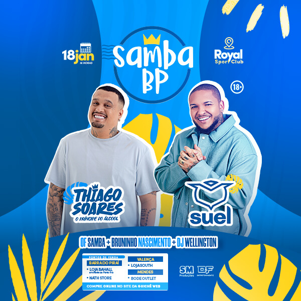 Samba BP em Barra Do Pirai