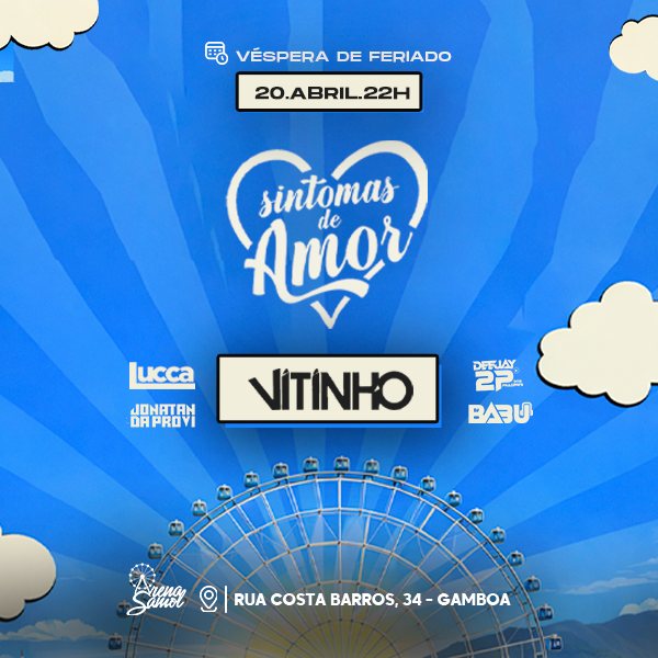 Sintomas de Amor - Vitinho em Rio de Janeiro