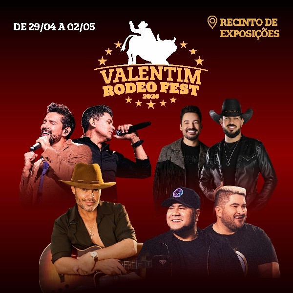Valentim Rodeo Fest 2026 em Valentim Gentil - Artista 1