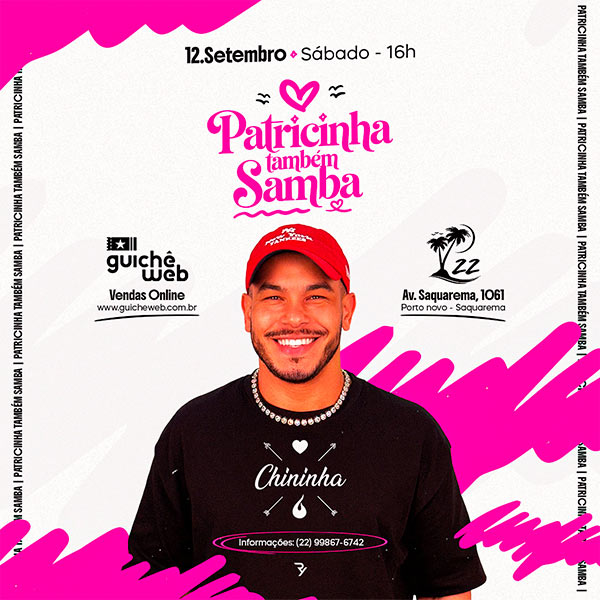 Patricinha Também Samba em Saquarema