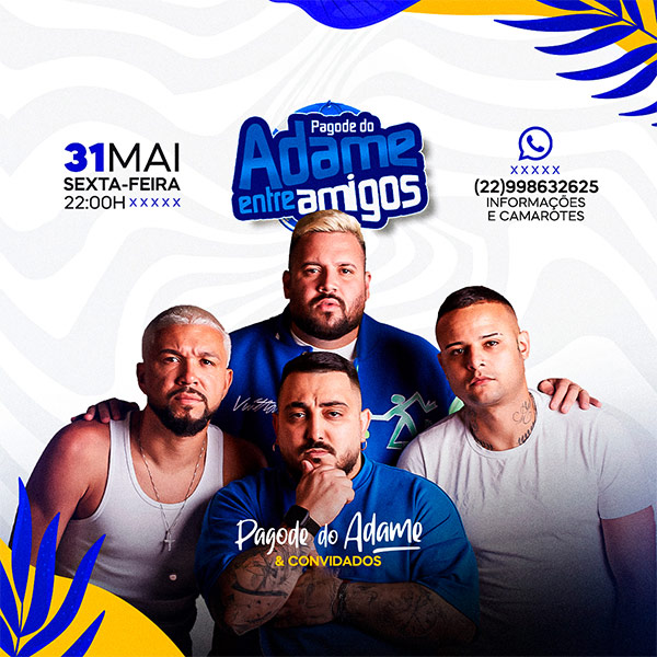 Pagode do Adame - Entre Amigos - Saquarema