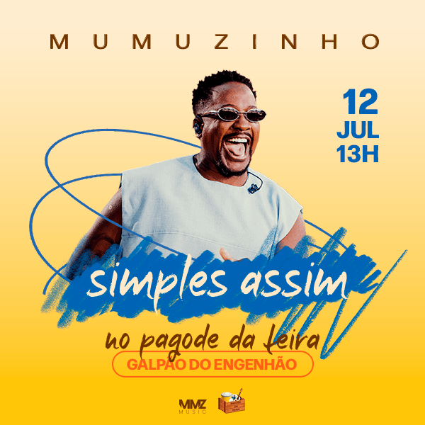 Mumuzinho - Simples Assim - Pagode da Feira em Rio de Janeiro