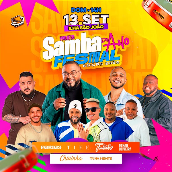 Projeto Samba do Ano Festival em Volta Redonda