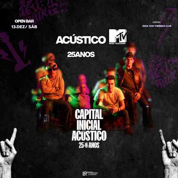 Capital Inicial 25 Anos em Fernandópolis