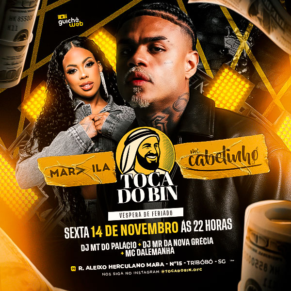 Toca do Bin - Inauguração em São Gonçalo