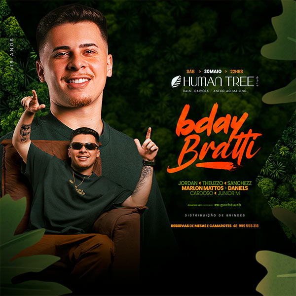 B`day Bratti em Balneario Gaivota