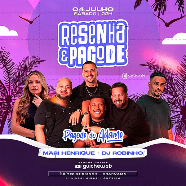 Resenha e Pagode - Pagode do Adame em Araruama