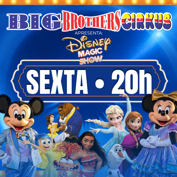 Big Brothers Cirkus | Sexta 17.04 às 20H em Barra Mansa