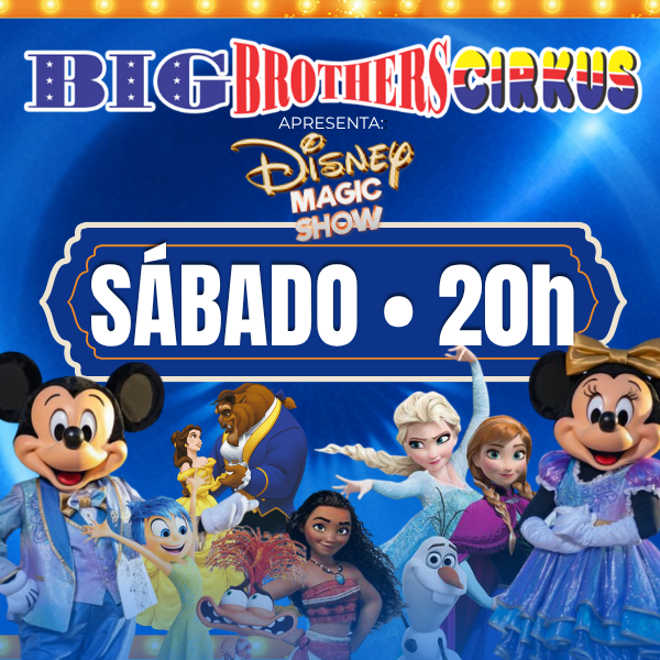 Big Brothers Cirkus | Sábado 18.04 às 20H em Barra Mansa