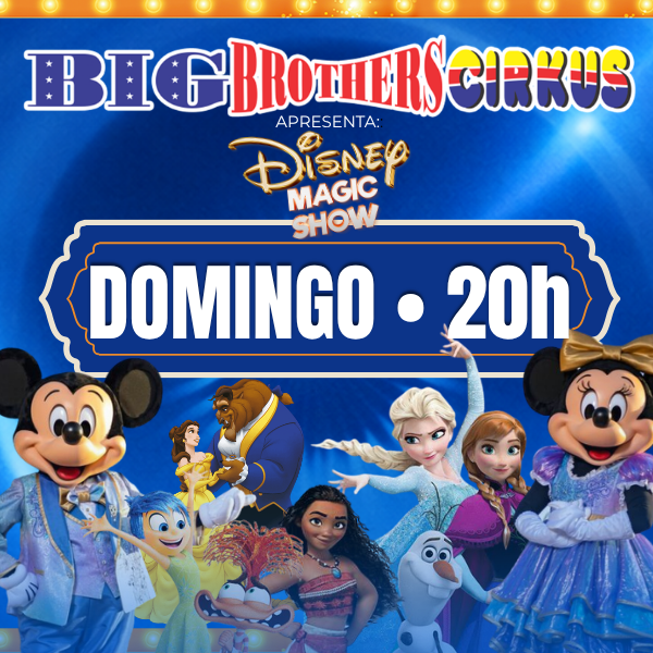 Big Brothers Cirkus | Domingo 19.04 às 20H em Barra Mansa