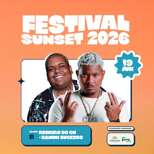 Festival Sunset: Rodrigo do Cn e Ramon Sucesso em Saquarema
