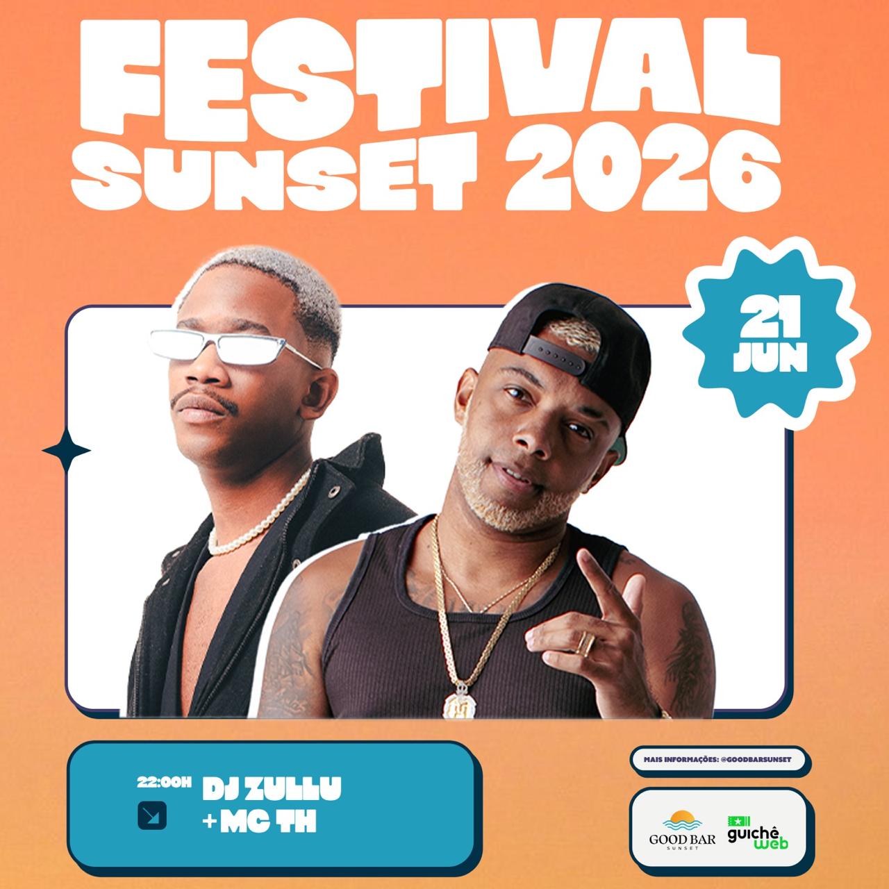 Festival Sunset: DJ Zullu e MC Th em Saquarema