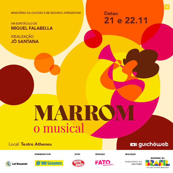 Marrom, o Musical em Aracaju