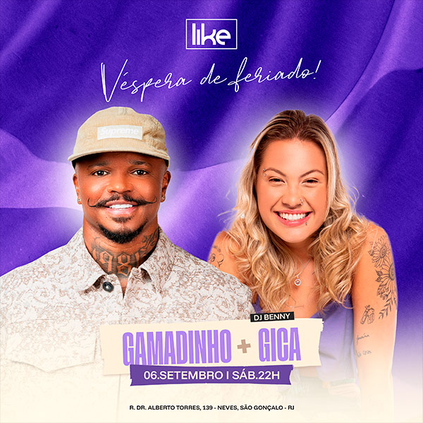 Gamadinho + Gica em Sao Goncalo