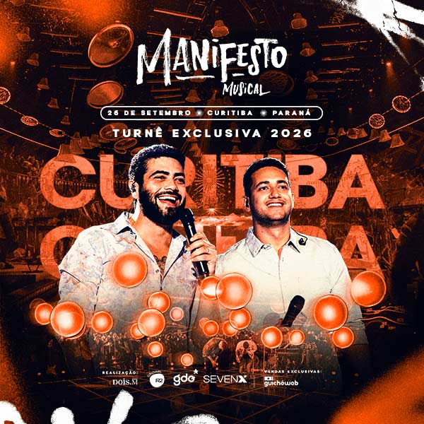 Manifesto Musical - Henrique e Juliano em Curitiba