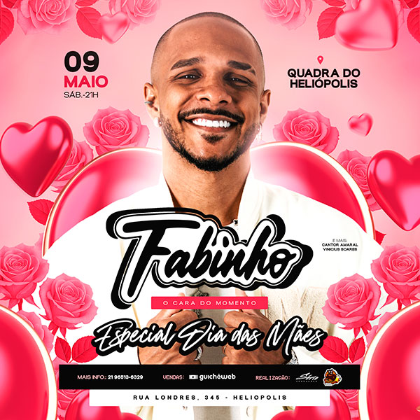 Fabinho - Especial Dia das Mães em Belford Roxo