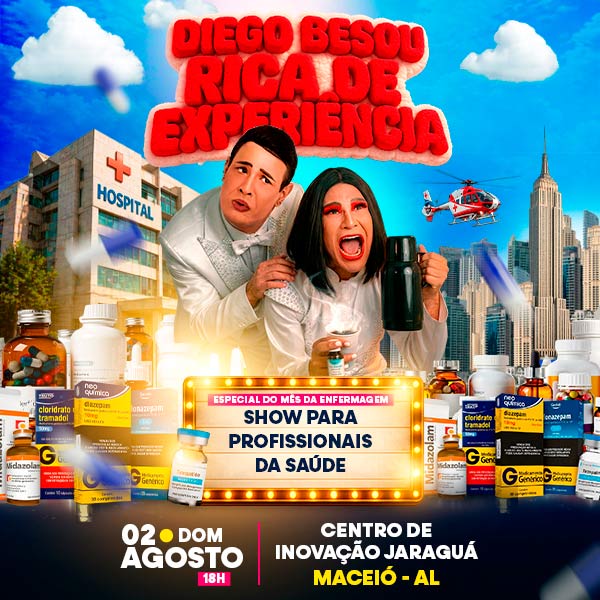 Diego Besou - Rica de Experiência - Maceió em Maceio