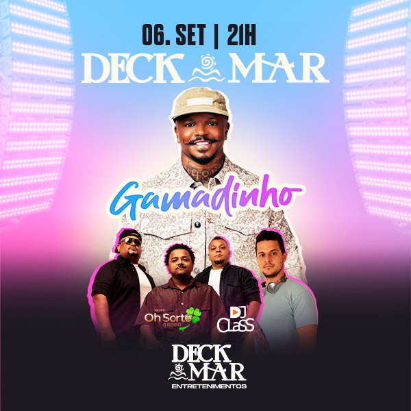 Gamadinho - Deck Mar em Marica