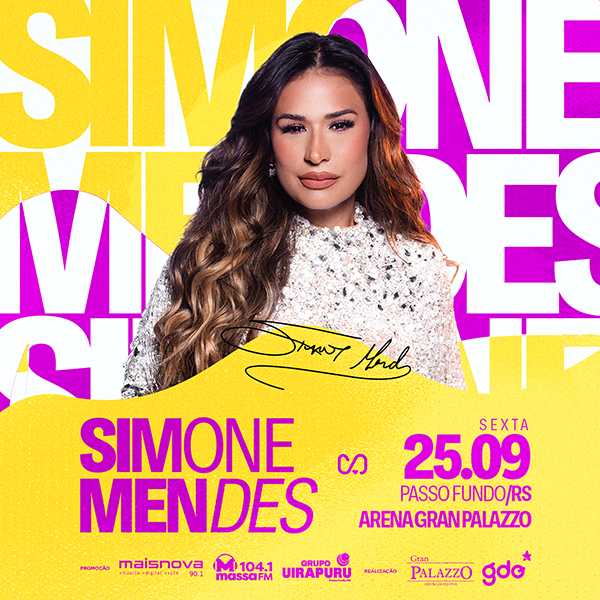 Simone Mendes em Passo Fundo