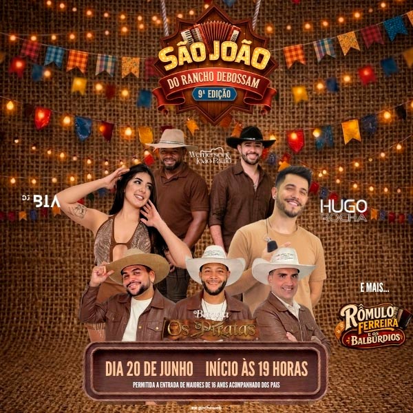 São João do Rancho Debossam - 9° Edição em Bom Jardim