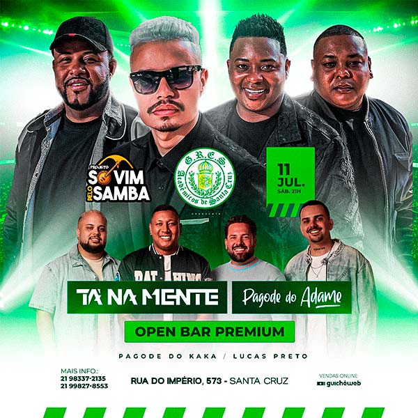 Projeto Só Vim Pelo Samba em Rio de Janeiro