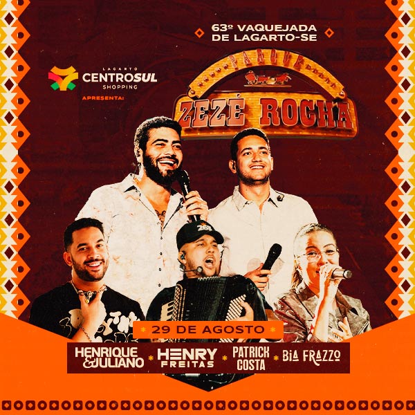 Henrique e Juliano - Vaquejada Parque Zezé Rocha 2026 em Lagarto