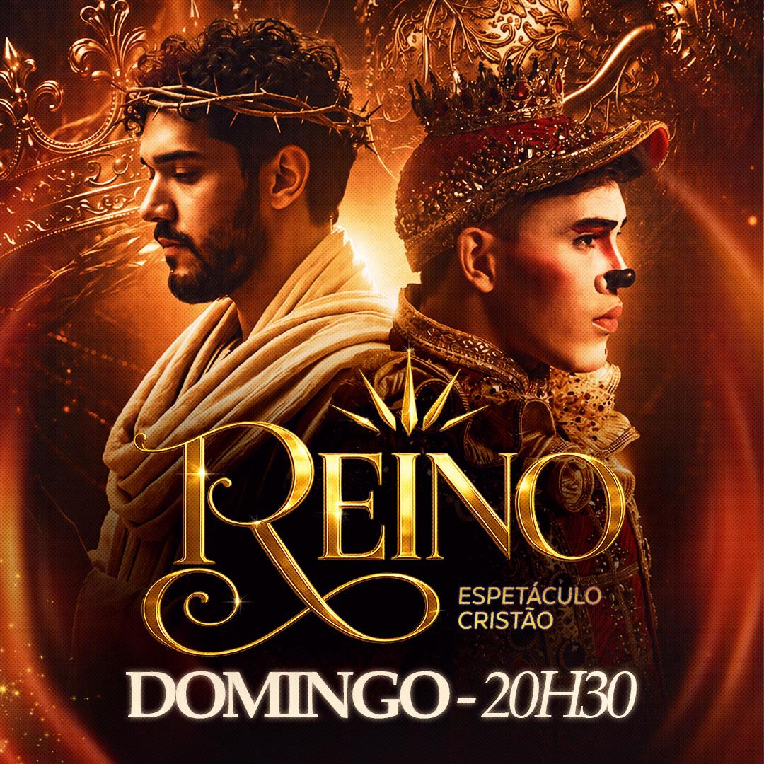 Reino - Espetáculo | Domingo 09.ago às 20H30 em Goiania