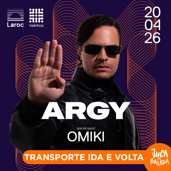 Laroc Valinhos 2026 - Argy - Juca na Balada em Valinhos