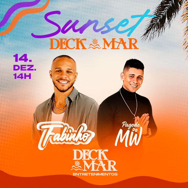 Sunset Deck Mar Apresenta: Fabinho em Marica