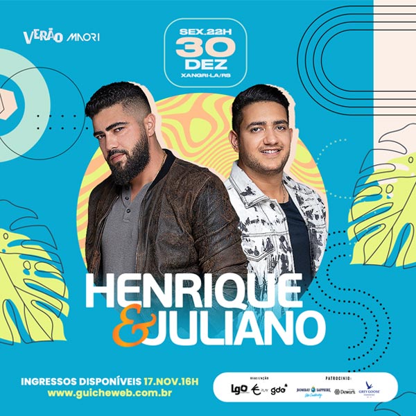 Henrique E Juliano Em Xangri-lá