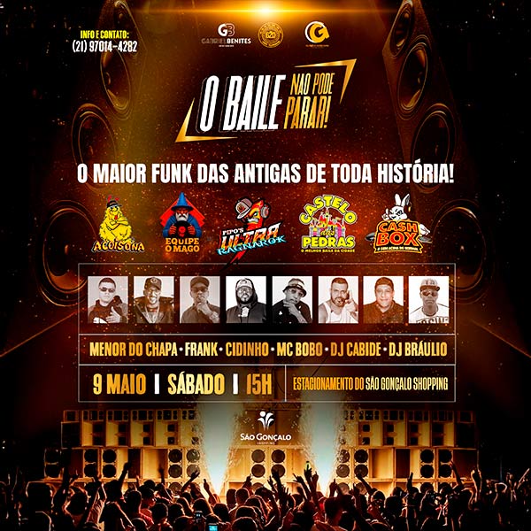 O Baile Não Pode Parar em Sao Goncalo