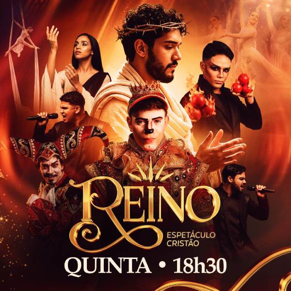 Reino - Espetáculo | Quinta 04.jun às 18H30 em Brasilia