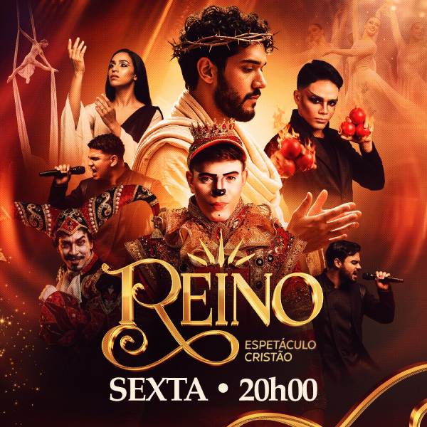 Reino - Espetáculo | Sexta 05.jun às 20H em Brasilia