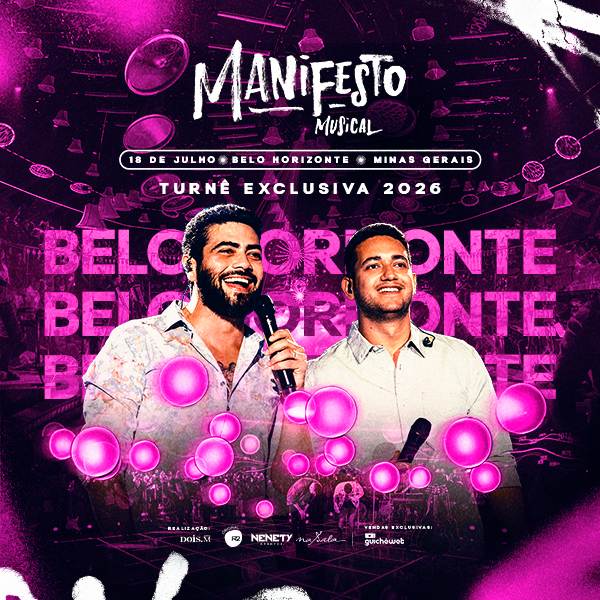 Manifesto Musical - Henrique e Juliano em Belo Horizonte